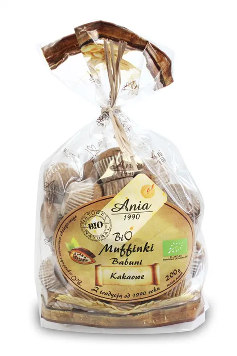 Muffinki Babuni Kakaowe BIO 200 g Bio Ania