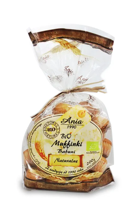 Muffinki Babuni Naturalne BIO 200 g Bio Ania