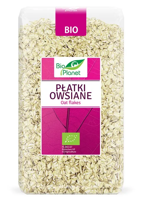 Płatki Owsiane BIO 600 g Bio Planet