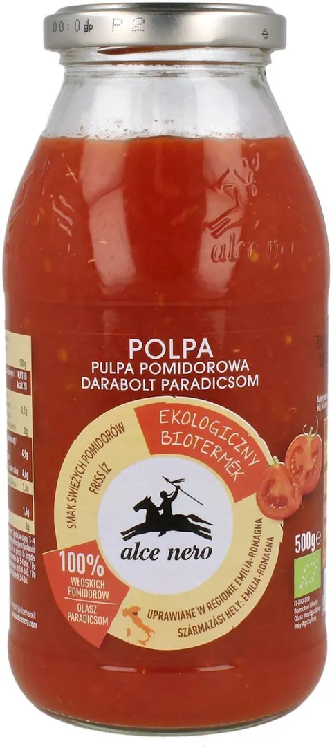 Pulpa Pomidorowa BIO 500 g Alce Nero
