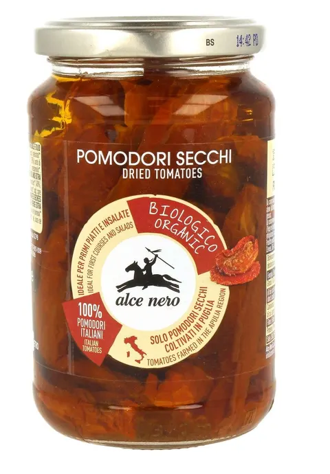 Pomidory Suszone w Oliwie BIO 330 g Alce Nero