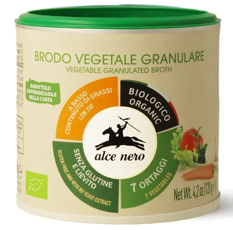 BULION W PROSZKU (WARZYWNY) BIO 120 g - ALCE NERO