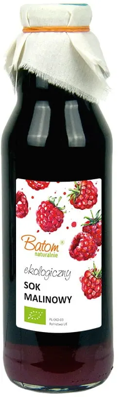 SOK MALINOWY NFC BIO 750 ml - BATOM