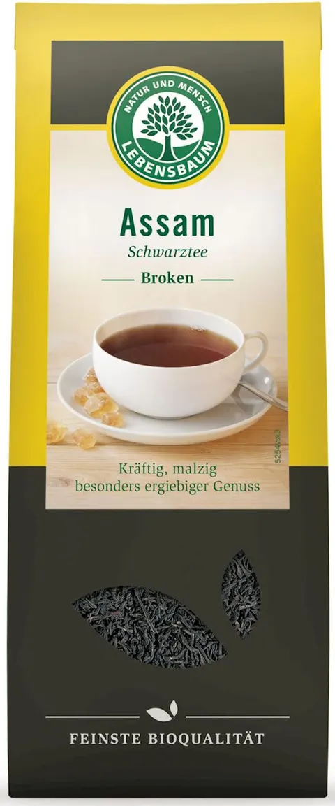 Herbata Czarna Assam BIO 100 g Lebensbaum