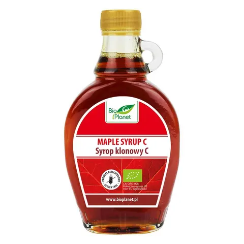 Syrop Klonowy C, Bezglutenowy BIO 250 ml Bio Planet