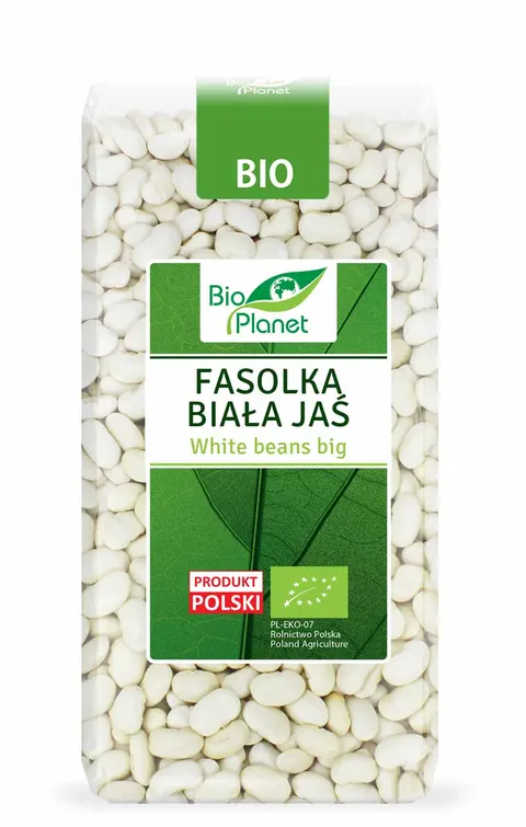 Fasolka Biała Jaś BIO 400 g Bio Planet