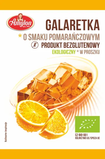 Galaretka o smaku Pomarańczowym 40 g Amylon