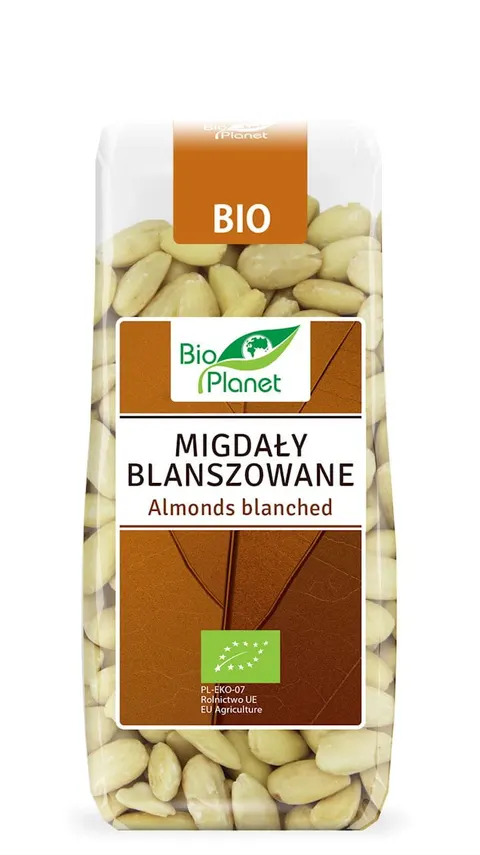 Migdały Blanszowane BIO 100 g Bio Planet