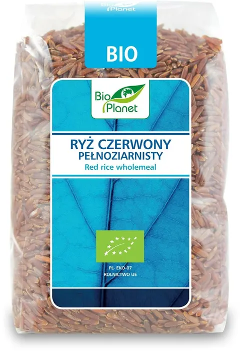 Ryż Czerwony Pełnoziarnisty BIO 400 g Bio Planet