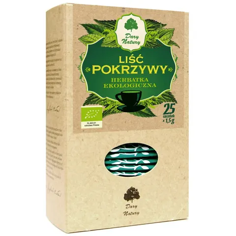 Pokrzywa Liść BIO 25 x 1,5 g Dary Natury