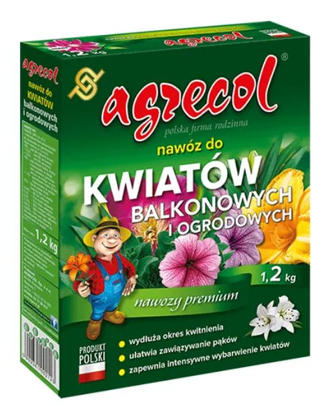 Nawóz do kwiatów balkonowych i ogrodowych Agrecol 1,2kg