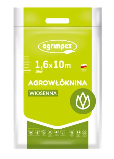 AGROWŁÓKNINA OSŁANIAJĄCA AGRIMPEX WIOSENNA 1,6x10m