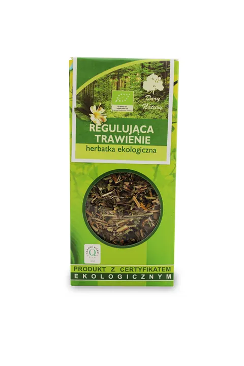 Herbatka Regulująca Trawienie BIO 50 g Dary Natury
