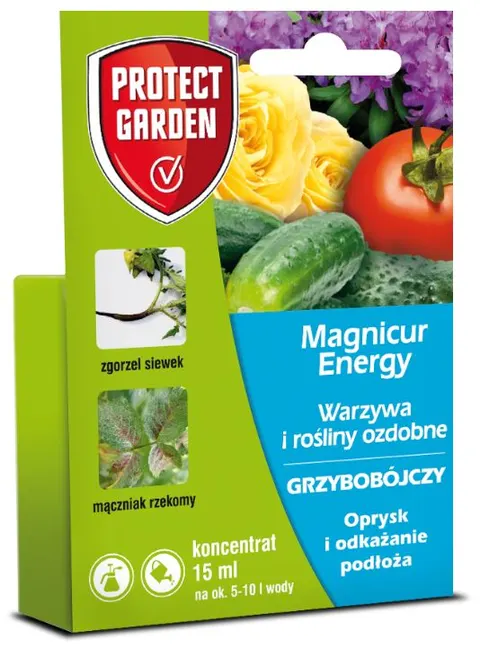 Magnicur Energy 840SL 15ml PROTECT GARDEN grzybobójczy, zgorzel siewek, fytoftoroza, mączniak rzekomy, oprysk i odkażanie podłoża