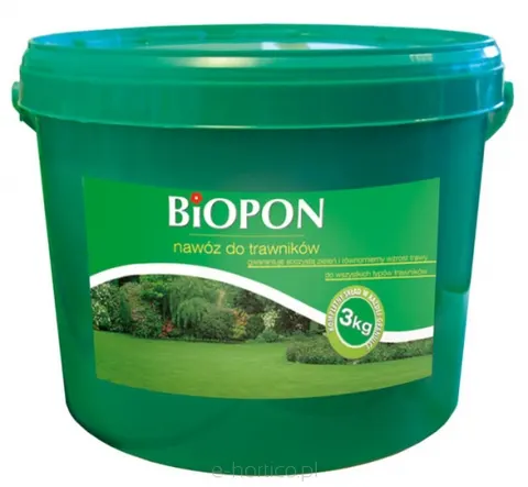 BIOPON Nawóz do trawnika granulat 3kg