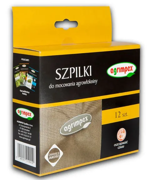 SZPILKI DO MOCOWANIA AGROWŁÓKNINY AGRIMPEX BRĄZOWE 24SZ