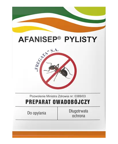 Afanisep pylisty proszek na mrówki i prusaki 100g - Fregata S.A.