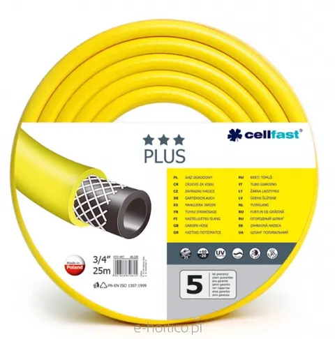 CELLFAST WĄŻ OGRODOWY PLUS 3/4" 25M 10-220