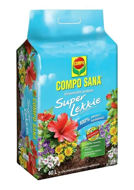 COMPO SANA Uniwersalne podłoże Super Lekkie 40l