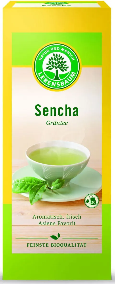 Herbata Zielona Sencha 20 x 1,5g BIO Lebensbaum