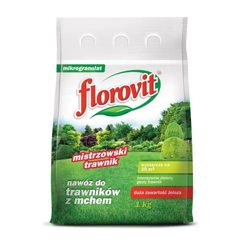 Florovit nawóz do trawników z mchem 1 kg