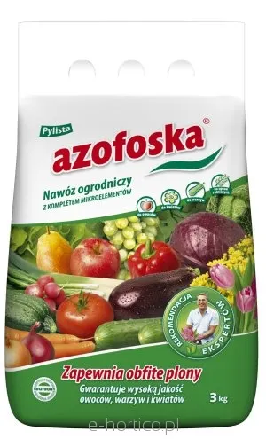 Nawóz uniwersalny Azofoska sypki 3kg