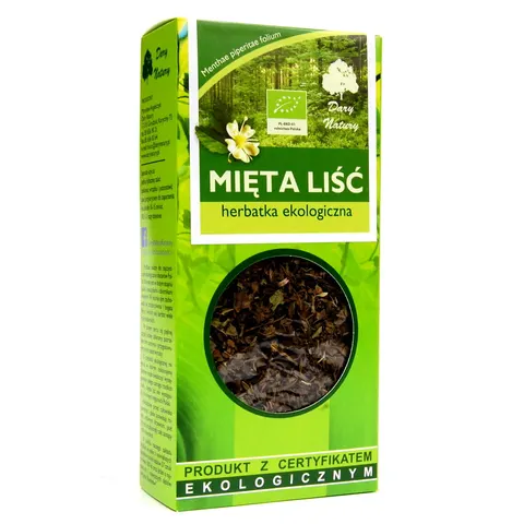 Mięta Liść BIO 25 g Dary Natury