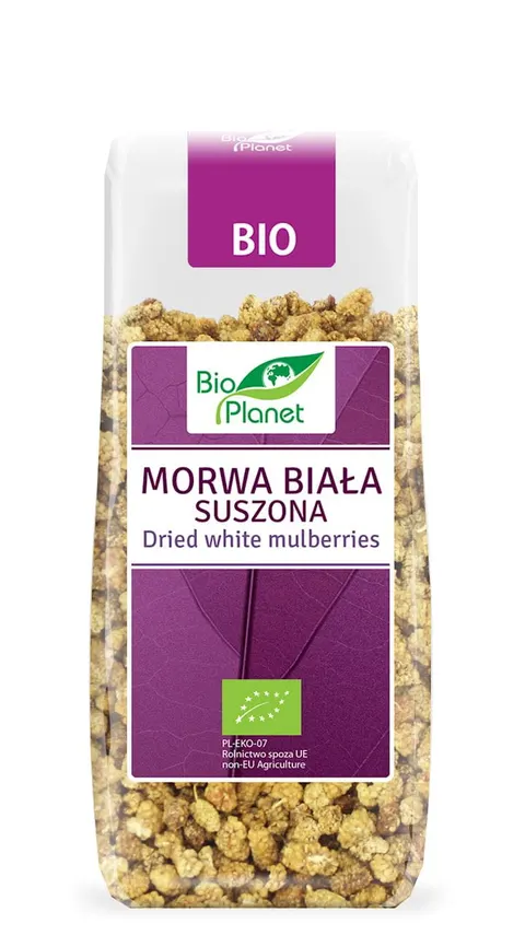 Morwa Biała Suszona BIO 100 g Bio Planet