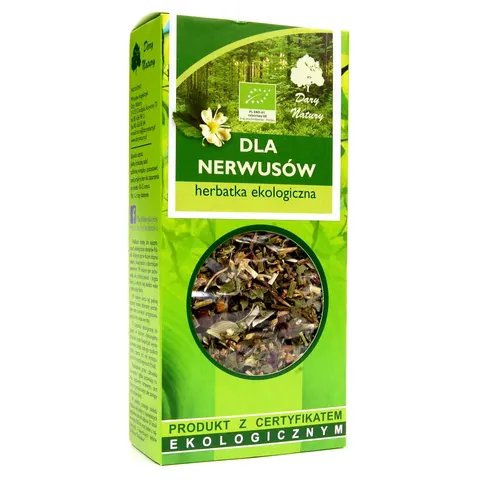 Herbatka dla Nerwusów BIO 50 g Dary Natury