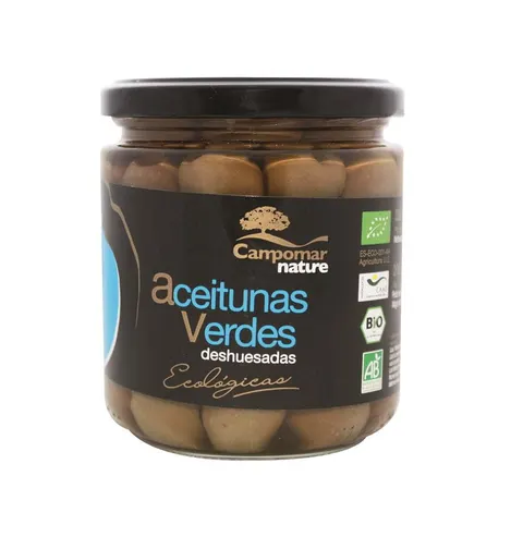Oliwki Zielone bez Pestki BIO 350 g Campomar Nature