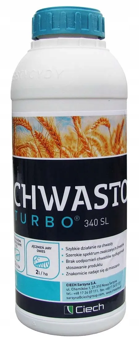 Chwastox Turbo 340SL 1l CIECH chwastobójczy w zbożach, MCPA, dikamba
