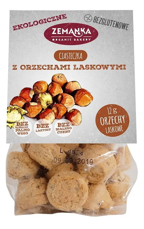 CIASTKA PIERNIKOWE BEZGLUTENOWE BIO 100 g - ZEMANKA