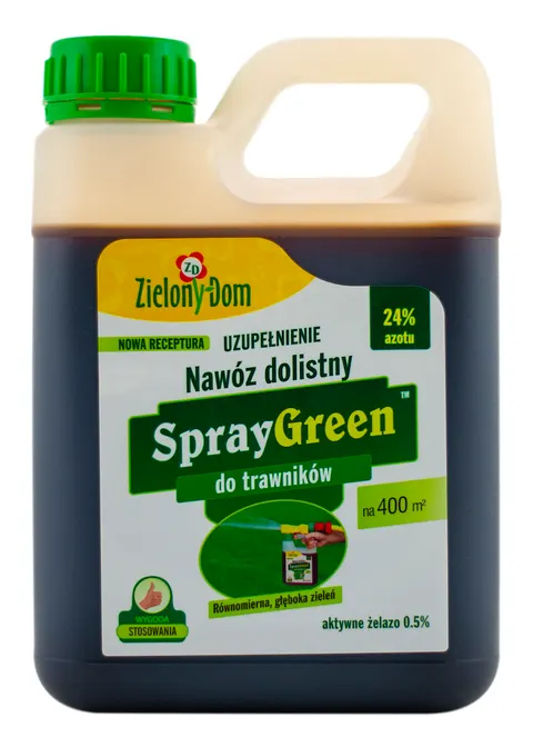 Uzupełnienie Nawóz SprayGreen do trawników 950ml Zielony Dom