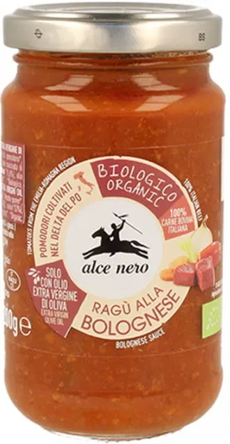 Sos Pomidorowy z Wołowiną BIO 200 g Alce Nero