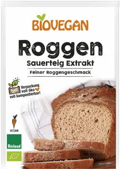 Zakwas do Chleba Żytni Ekstrakt 30 g BIO Biovegan