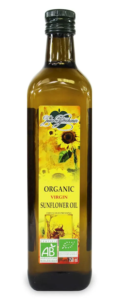 Olej Słonecznikowy Omega 6 BIO 750 ml Jules Brochenin