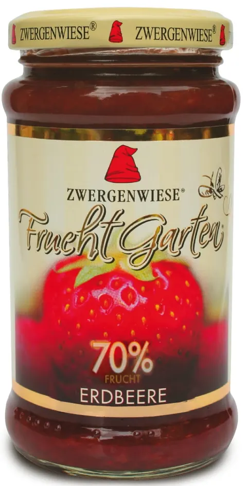 Mus Truskawkowy 70% Owoców BIO 225 g Zwergenwiese