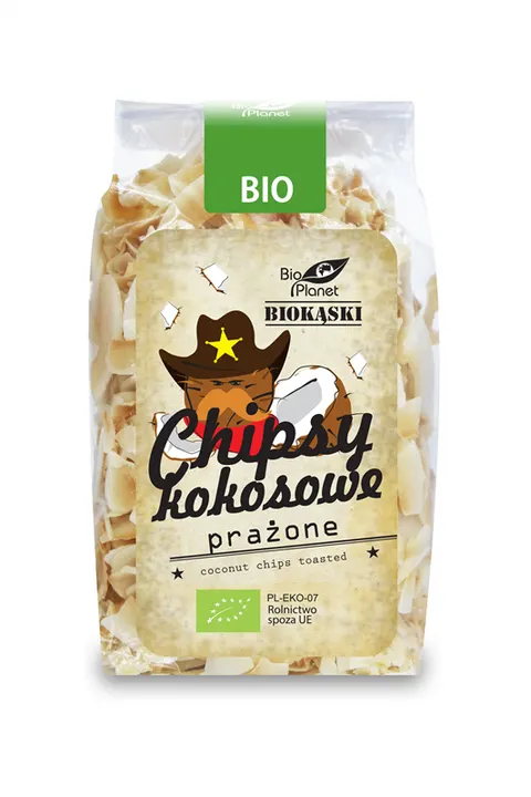 Chipsy Kokosowe Prażone BIO 150 g Bio Planet