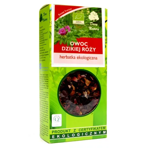 Herbatka Owoc Dzikiej Róży BIO 50 g Dary Natury
