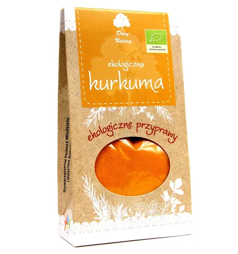 KURKUMA BIO 50 g - DARY NATURY
