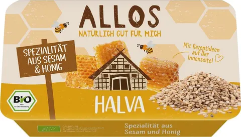 Chałwa Miodowa BIO 75 g Allos