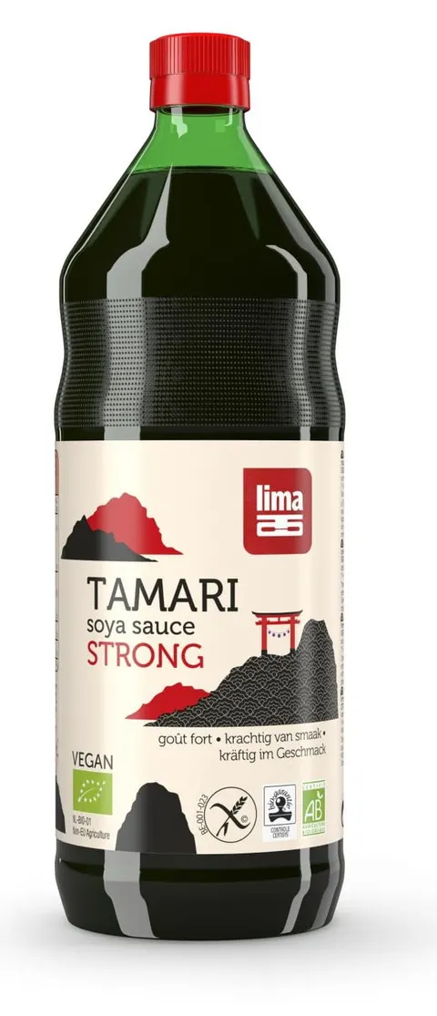 Sos Sojowy Tamari Mocny Bezglutenowy BIO 500 ml Lima