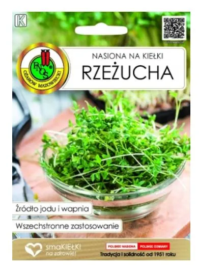 PNOS Nasiona na kiełki rzeżucha 30g