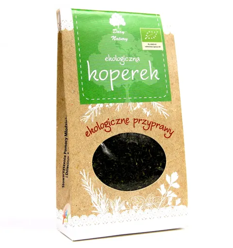 Koperek BIO 30 g kartonik Dary Natury