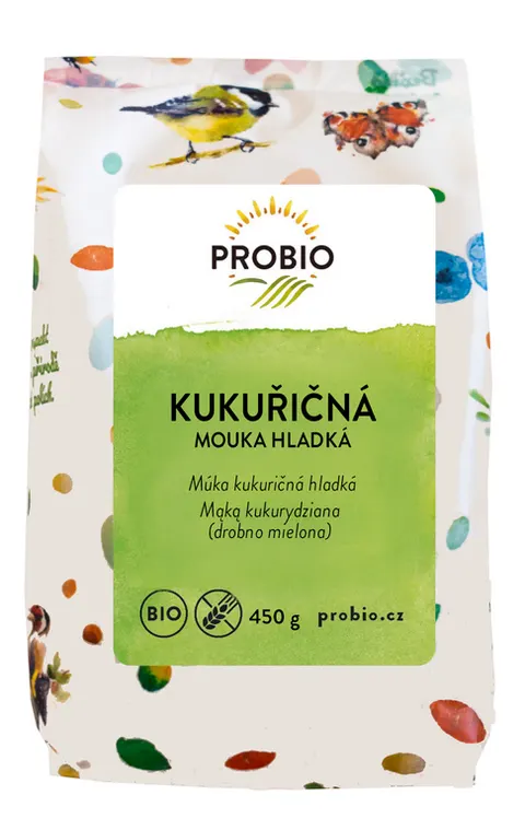 Mąka Kukurydziana Bezglutenowa BIO 450 g ProBio