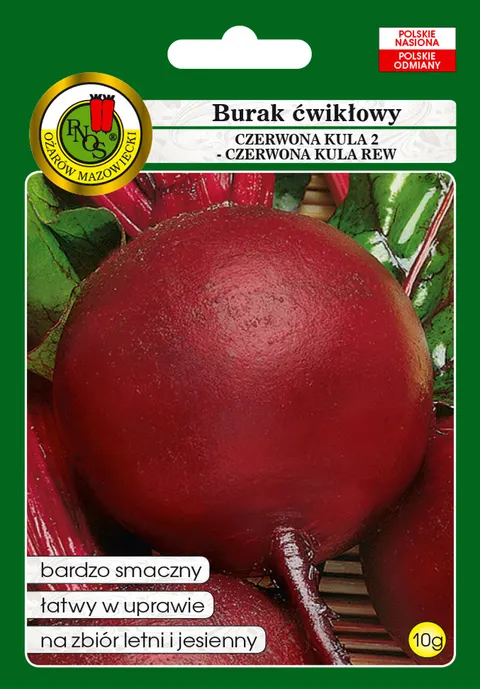 PNOS Burak ćwikłowy Czerwona Kula 2 - kula Rew 10g