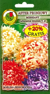 PNOS Aster peoniowy 0,8g mieszany PNOS