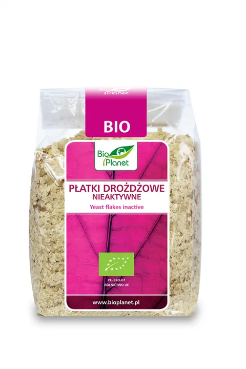 Płatki Drożdżowe Nieaktywne BIO 100 g Bio Planet
