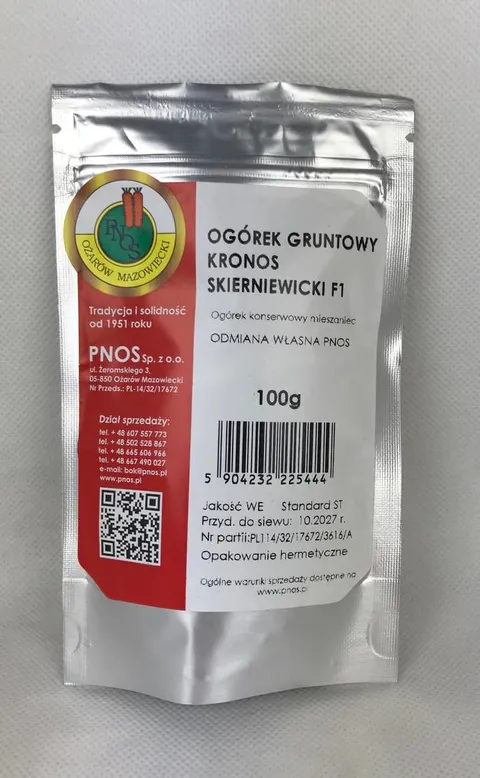 PNOS Ogórek gruntowy Kronos skierniewicki F1 100g