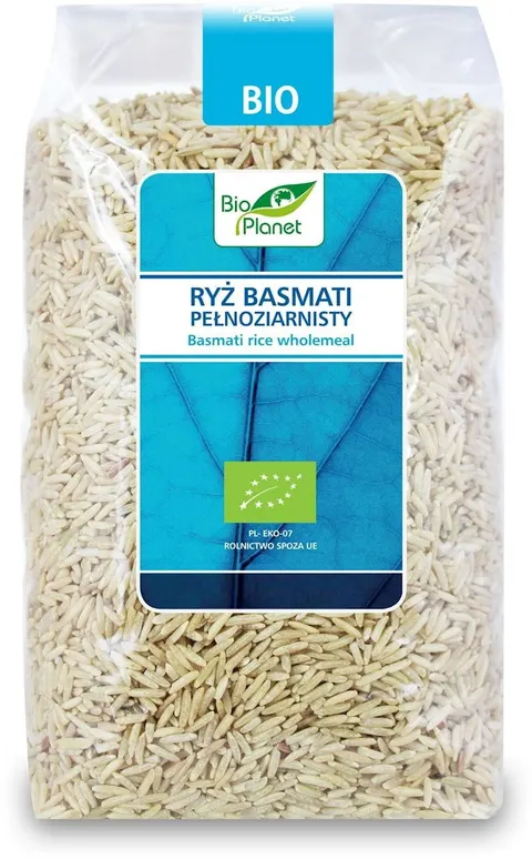 Ryż Basmati Pełnoziarnisty BIO 1 kg Bio Planet
